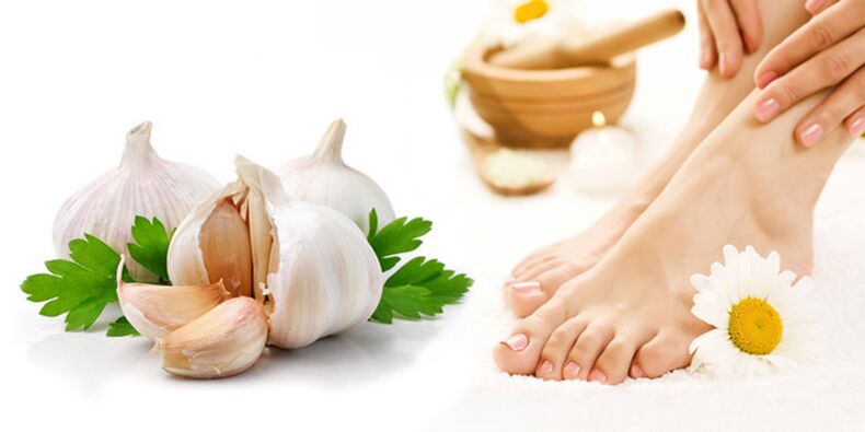 Nail fungus garlic treatment
