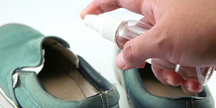 shoe disinfection for fungal infections